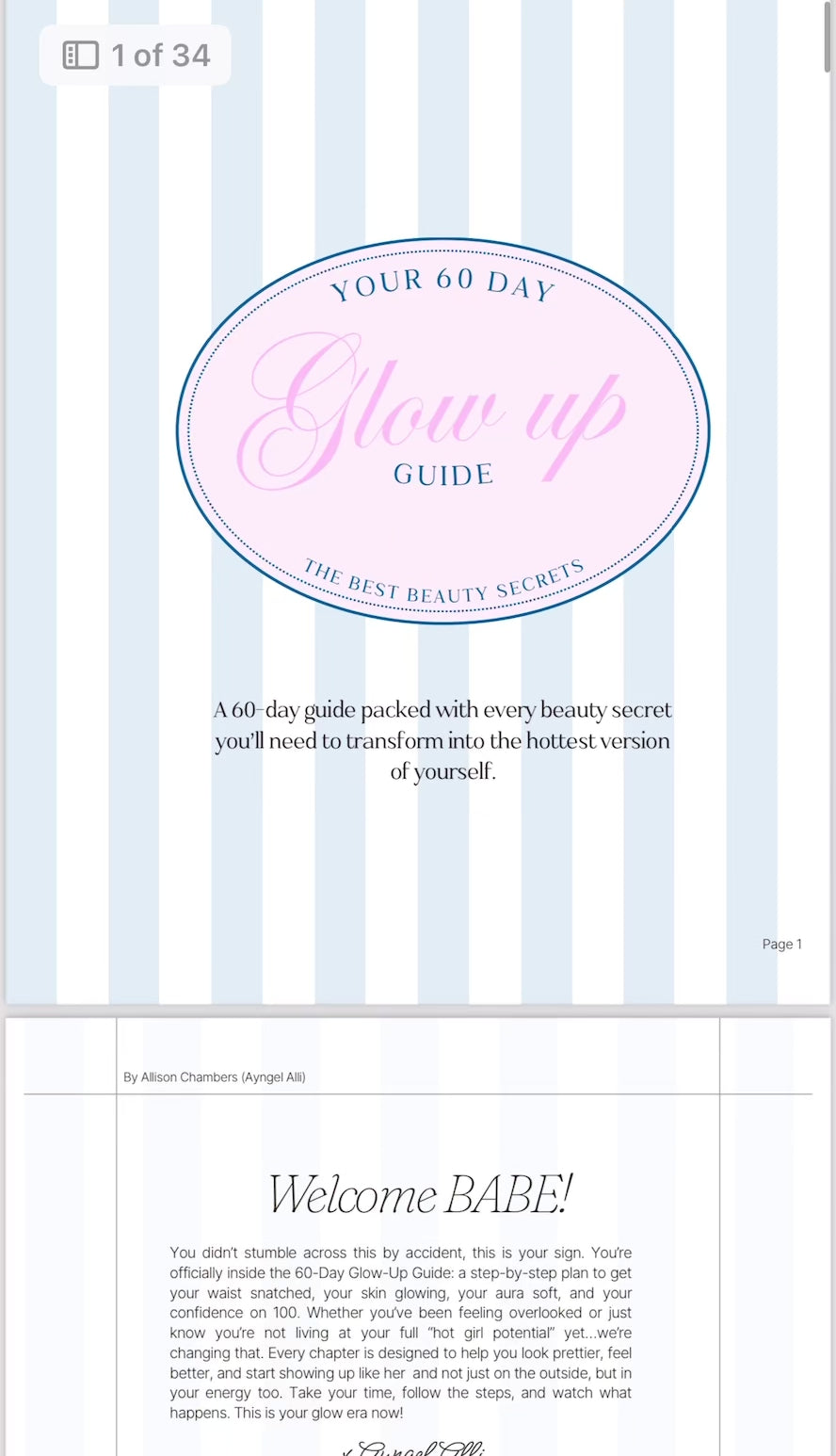 60 Day Glow Up Guide